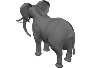 Elephant 3D Model