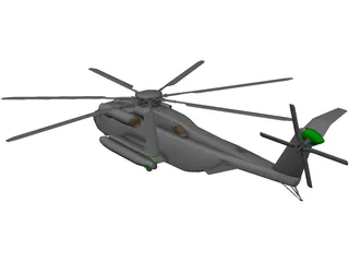 Sikorsky CH-53E Super Stallion 3D Model