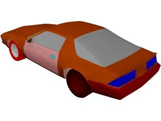 Chevrolet Berlinetta (1983) 3D Model