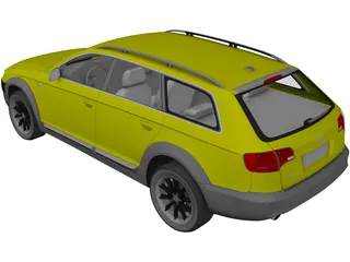 Audi Allroad (2007) 3D Model