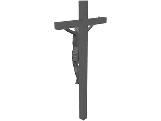 Crucifix 3D Model