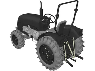 Tractor 3D Model