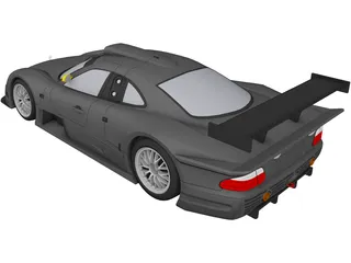 Mercedes-Benz CLK GTR (1998) 3D Model