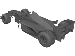 Formula 1 Car (1998) 3D Model