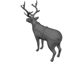 Reindeer 3D Model