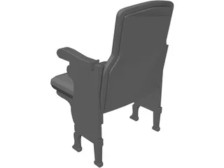 Theater Seats 3D Model