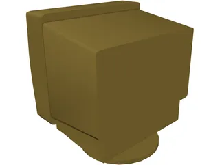 Monitor 3D Model