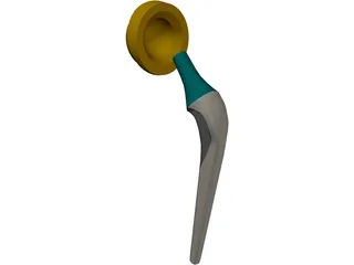 Artificial Hip 3D Model