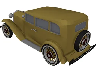 Dodge (1932) 3D Model