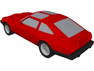 Nissan 280ZX (1982) 3D Model