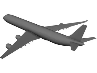 Airbus A340 3D Model