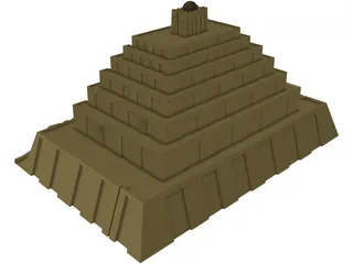 Temple 3D Model