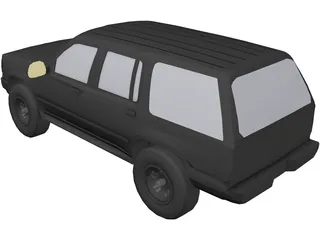 Ford Explorer (1993) 3D Model
