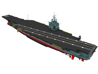 CVN-65 Enterprise 3D Model