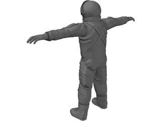 Astronaut 3D Model