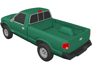 Chevrolet S10 Pickup (1994) 3D Model