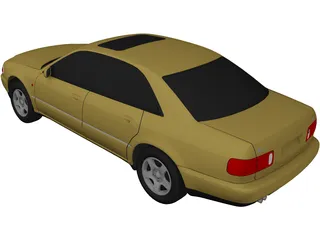 Audi A8 (1998) 3D Model