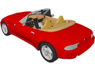 BMW Z3 (1997) 3D Model