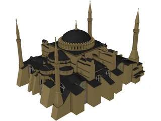 Hagia Sofia 3D Model