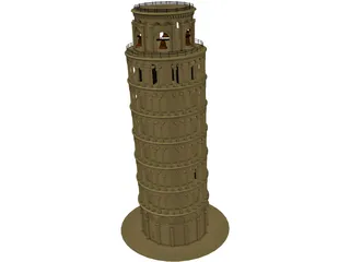 Tower Of Pisa 3D Model