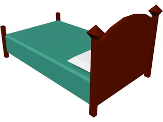 Bed 3D Model