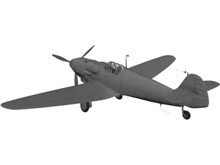 Messerschmitt 3D Model