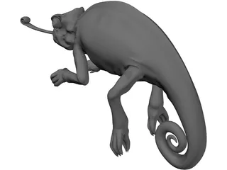 Chameleon 3D Model