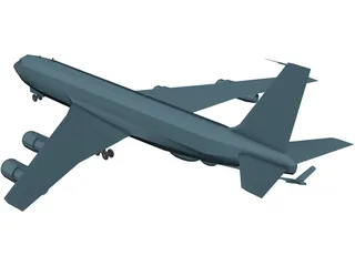 KC-135R Stratotanker 3D Model