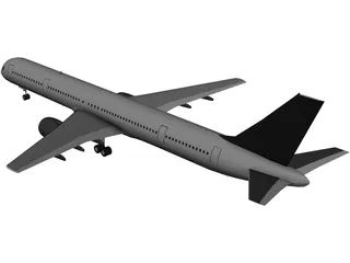 Boeing 757-300 3D Model