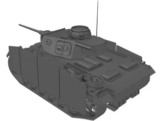 Panzer-3 Ausf.M 3D Model