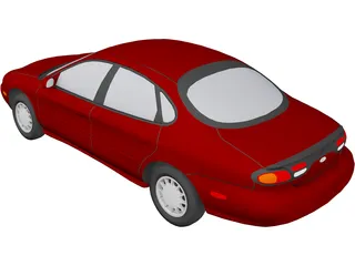 Ford Taurus (1996) 3D Model