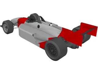 Indy Car 3D Model