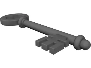 Key 3D Model