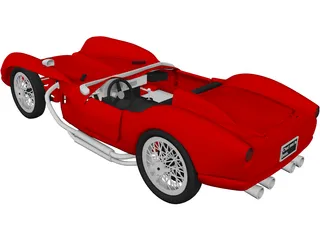 Ferrari 250 Testa Rosa (1957) 3D Model