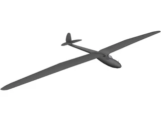 Klein Glider 3D Model