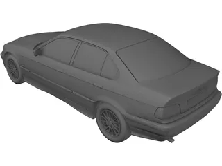 BMW 325i (1996) 3D Model