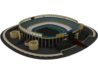 San Diego Stadium 3D Model