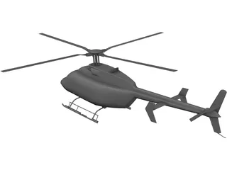 Bell 407 3D Model