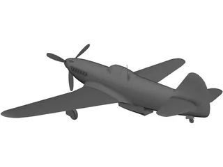 Yakovlev Yak-9 3D Model