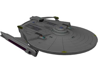 Star Trek Reliant 3D Model