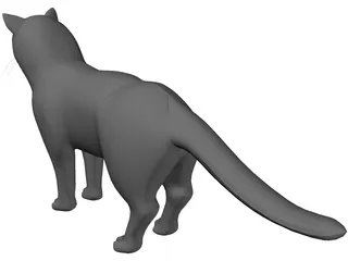 Cat 3D Model