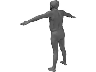 Man Old 3D Model