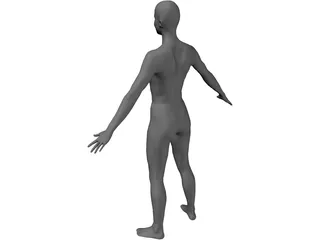 Woman European 3D Model