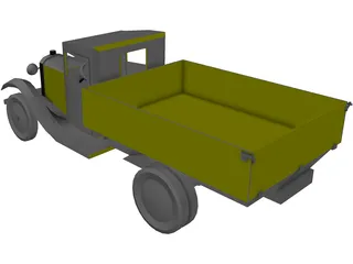 GAZ AA 3D Model