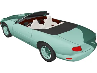 Jaguar XK8 Convertible (2000) 3D Model