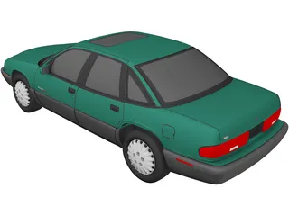 Buick Regal (1997) 3D Model