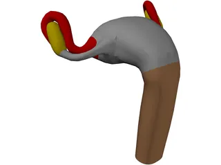 Uterus 3D Model