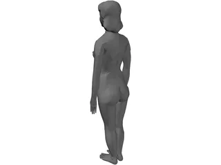 Woman 3D Model