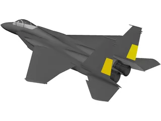 F-15C 3D Model