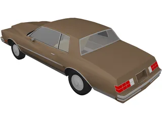 Chevrolet Monte Carlo (1980) 3D Model